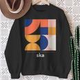 Ska Vintage Jazz Music Band Minimal Sweatshirt Geschenke für alte Frauen