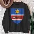 Slavonia Emblem Historical Croatia Region East Croatia Sweatshirt Geschenke für alte Frauen