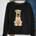 Smilepetsa Wheaten Terrier Dog With Ice Cream Sweatshirt Gifts for Old Women