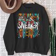 Sneaker Head Awesome s Sweatshirt Gifts for Old Women
