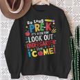 So Long Pre K Kindergarten Here Graduate Last Day Of School Sweatshirt Gifts for Old Women