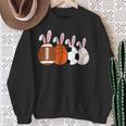 Soccer Basketball Baseball Football Sports Easter Rabbits Sweatshirt Gifts for Old Women