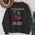 Soiele Idioten Und Nur Eine Sense Sarcasm Reaper Sweatshirt Geschenke für alte Frauen