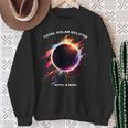 Solar Eclipse 2024 4824 Totality Event Watching Souvenir Sweatshirt Gifts for Old Women