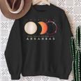 Solar Eclipse 2024 Arkansas Total Eclipse America Graphic Sweatshirt Gifts for Old Women