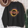 Solar Eclipse 2024 Tennessee America Totality Event Sweatshirt Gifts for Old Women