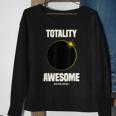 Solar Eclipse Totality Awesome Total Solar Eclipse Sweatshirt Gifts for Old Women