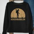 Sondelgänger Sondelgänger Sondeln Ackerbuddler Black Sweatshirt Geschenke für alte Frauen