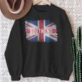 Southend United Kingdom British Flag Vintage Uk Souvenir Sweatshirt Gifts for Old Women