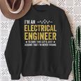 Soy Ingeniero Eléctrico Ingeniería Gracioso Electricista Camisa de entrenamiento Regalos para ancianas
