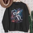 Space Astronaut Gaming System Planets Astronaut Gamer Sweatshirt Gifts for Old Women