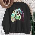 Splash Tibet Terrier Hund Sweatshirt Geschenke für alte Frauen