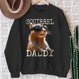 Squirrel Daddy Papa Dad Father's Day Squirrel Father Sweatshirt Gifts for Old Women