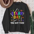 Staar Day You Got This Test Testing Day Teacher Sweatshirt Gifts for Old Women