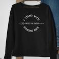 I Stand With Standing Rock No Dapl Protest Sweatshirt Gifts for Old Women