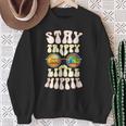 Stay Trippy Little Hippie Hippies Vintage Retro Hippy Sweatshirt Gifts for Old Women