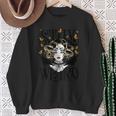 Stay Weird Rose And The Ravens Devil Girl Sweatshirt Gifts for Old Women