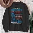Step Father's Step Dad's Amazing Non Biological Dad Sweatshirt Gifts for Old Women