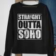 Straight Outta Soho Nyc Manhattan Pride Sweatshirt Gifts for Old Women