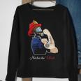 Strong Firefighter Sweatshirt Gifts for Old Women