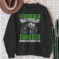 Studier Kann Jeder Traktor Fahren Nur Die Beste Farmer Sweatshirt Geschenke für alte Frauen