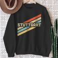 Stuttgart Vintage Retro S Sweatshirt Geschenke für alte Frauen