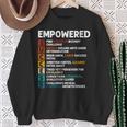 Success Definition Motivational Quote Affirmations Sweatshirt Gifts for Old Women