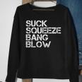 Suck Squeeze Bang Blow Mechanic Car Piston Engine Sweatshirt Gifts for Old Women