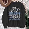 Super Proud Grandpa Of 2024 Graduate Awesome Family College Sweatshirt Gifts for Old Women