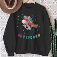 Supercorn Superhero Unicorn Sweatshirt Geschenke für alte Frauen