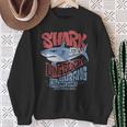 Surf Club Shark Waves Riders And Ocean Surfers Beach Sweatshirt Gifts for Old Women