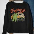 Surfer Van Pogue Life Outer Banks Vintage Beach Surfer Sweatshirt Gifts for Old Women