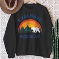 Svalbard Spitzbergen Norway Sweatshirt Geschenke für alte Frauen