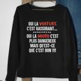 Sweater Unisexe La Moto C'est Bon pour Amateurs de Motocyclisme Cadeaux pour les femmes âgées