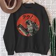 Synthesizer Analogue Japanese Synth Monster Retro Gear Vintage Sweatshirt Gifts for Old Women