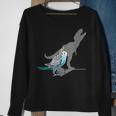 T-Rex Budgerigar Shadow Budgie Parakeet Pet Bird Lover Sweatshirt Gifts for Old Women