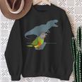 T-Rex Senegal Parrot Birb Memes Dinosaur Parrot Sweatshirt Gifts for Old Women