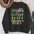 I Teach The Cutest Leprechauns In Pre-K St Patrick's Day Sweatshirt Gifts for Old Women