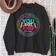Teacher Testing Day You Got This Test Day Rock The Test Sweatshirt Gifts for Old Women