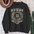 Team Byrne Lifetime Member Vintage Byrne Family Sweatshirt Gifts for Old Women