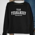 Team Fernandes Lifetime Member Family Last Name Sweatshirt Gifts for Old Women