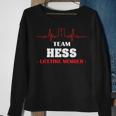 Team Hess Lifetime Member Family Youth Kid 5Ts Sweatshirt Gifts for Old Women