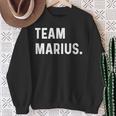 Team Marius Sweatshirt Geschenke für alte Frauen