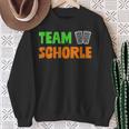 Team Schorle Dubbegläser Sweatshirt Geschenke für alte Frauen