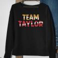 Team Taylor Lifetime Member Surname Family Last Name Sweatshirt Gifts for Old Women