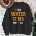 Team Water Spider Does It All Employee Swag Sweatshirt Gifts for Old Women
