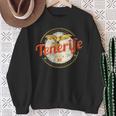 Teneriffa Papagei Kanarische Inseln Spanienintage Souvenir S Sweatshirt Geschenke für alte Frauen