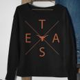 Texas Lone Star State Pride Cool Native Adult Kid Long Horn Sweatshirt Gifts for Old Women