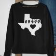 Texas Pride Sign Language Sweatshirt Gifts for Old Women