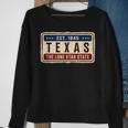 Texas Retro Vintage Classic Sweatshirt Gifts for Old Women